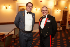 Flight Lieutenant Andrew Redwood (left) and Lieutenant Colonel Richard King