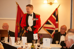 Guest speaker Brigadier Andy Watson