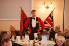 Guest speaker Brigadier Andy Watson