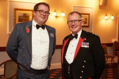 Flight Lieutenant Andrew Redwood (left) and Lieutenant Colonel Richard King