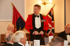 Guest speaker Brigadier Andy Watson