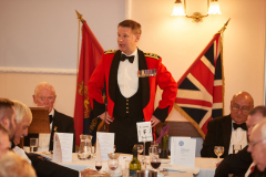 Guest speaker Brigadier Andy Watson