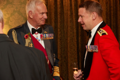 Air Chief Marshall Sir Andrew Pulford (left) and guest speaker Brigadier Andy Watson