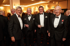 Pictured from left are Nigel Crockford, Peter Benson, Charles Benson and Roger Coulter